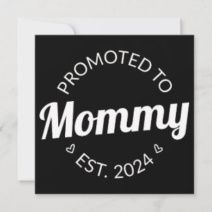 Promoted To Mummy Est. 2024 I Announcement