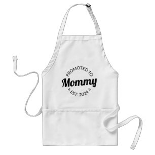 Promoted To Mummy Est. 2024 I Standard Apron