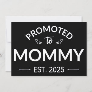 Promoted To Mummy Est. 2025 II Announcement