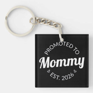 Promoted To Mummy Est. 2026 I Key Ring