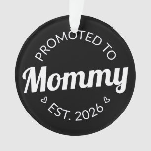 Promoted To Mummy Est. 2026 I Ornament