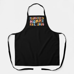 Promoted To Mummy Est. 2026 III Apron