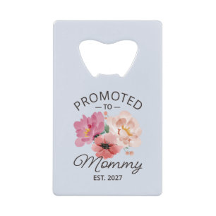 Promoted To Mummy Est 2027 New Mum Announcement VI
