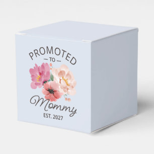 Promoted To Mummy Est 2027 New Mum Announcement VI Favour Box