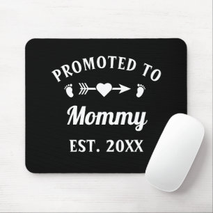Promoted To Mummy Motherhood Mother's Day Mouse Pad