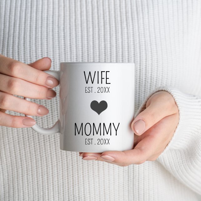 Promoted To Mummy New Grandma Women Grandmother Coffee Mug (Creator Uploaded)