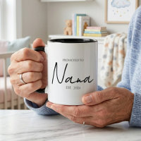 Promoted To Nana Elegant EST Year Script