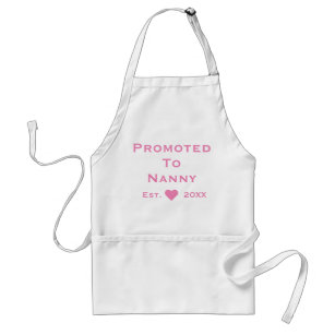 Promoted To Nanny Standard Apron