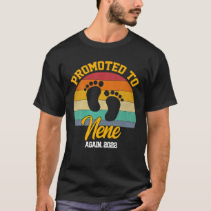 Promoted To Nene Vintage Mother's Day Funny T-Shirt