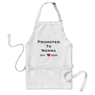 Promoted To Nonna Standard Apron