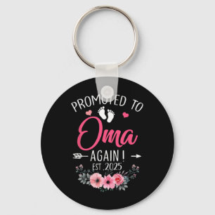 Promoted To Oma Again Est 2025 Mothers Day Key Ring