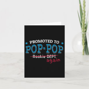 Promoted To P-p Again Shirt. Grandpa P P Funny Card