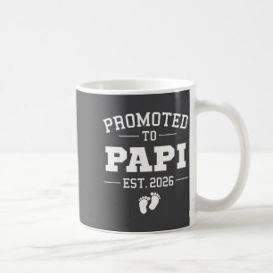Promoted To Pa Est 2026 Pregnancy Announcement  Coffee Mug