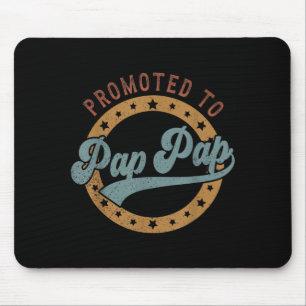 Promoted To Pap Pap Future Pap Pap Soon To Be Pap Mouse Pad
