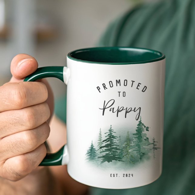 Promoted To Pappy Year Est. Mug (Creator Uploaded)