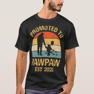 Promoted To Pawpaw Est 2021 T-Shirt