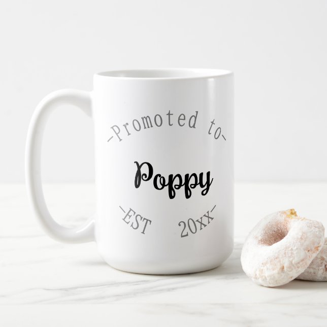 Promoted to Poppy Coffee Mug (With Donut)