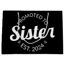 Promoted To Sister Est. 2024 I