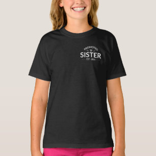 Promoted To Sister Est. 2026 II T-Shirt