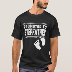 Promoted to STEPFATHER Funny For First Time Matchi T-Shirt