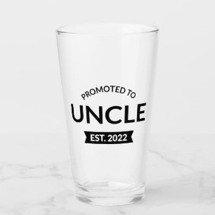 Promoted To Uncle Est. 2022 II Glass