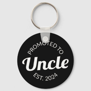 Promoted To Uncle Est. 2024 I Key Ring