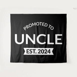 Promoted To Uncle Est. 2024 II Tapestry