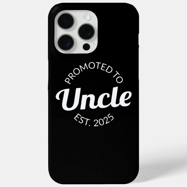 Promoted To Uncle Est. 2025 I Case-Mate iPhone Case (Back)
