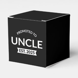 Promoted To Uncle Est. 2025 II Favour Box