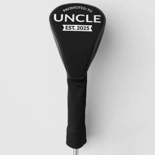Promoted To Uncle Est. 2025 II Golf Head Cover