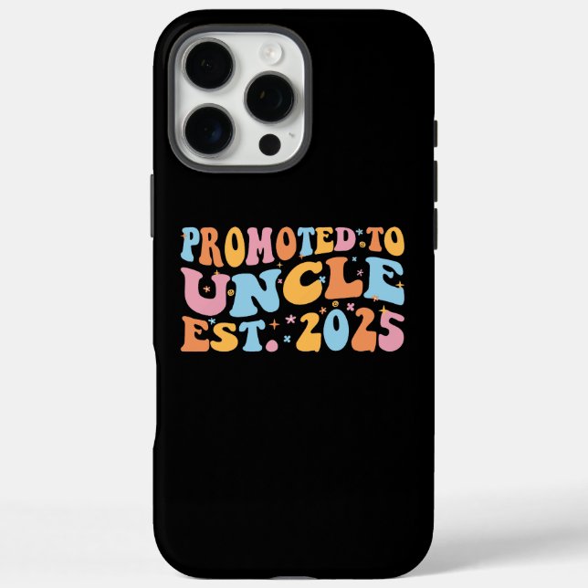 Promoted To Uncle Est. 2025 III Case-Mate iPhone Case (Back)