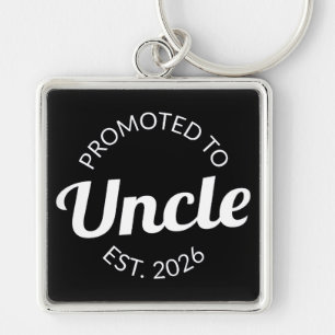 Promoted To Uncle Est. 2026 I Key Ring