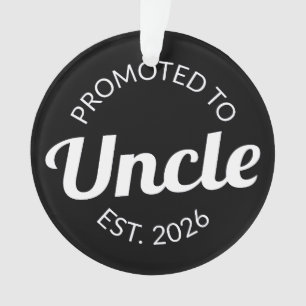 Promoted To Uncle Est. 2026 I Ornament