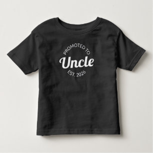 Promoted To Uncle Est. 2026 I Toddler T-Shirt
