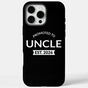 Promoted To Uncle Est. 2026 II iPhone 16 Pro Max Case