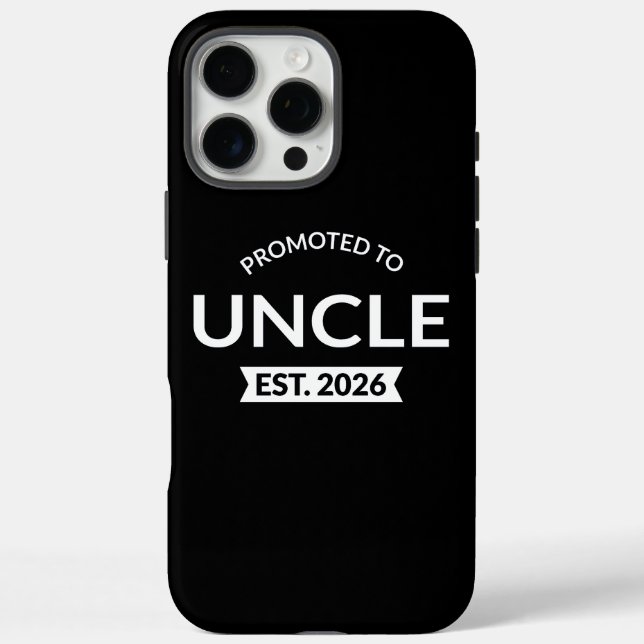 Promoted To Uncle Est. 2026 II Case-Mate iPhone Case (Back)