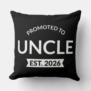 Promoted To Uncle Est. 2026 II Cushion