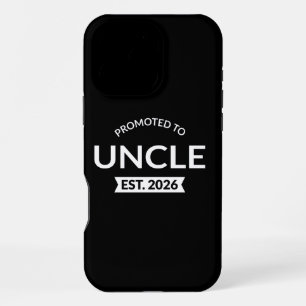 Promoted To Uncle Est. 2026 II iPhone 16 Pro Max Case