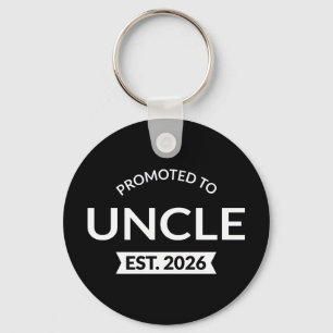 Promoted To Uncle Est. 2026 II Key Ring
