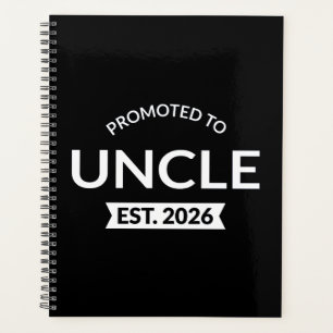 Promoted To Uncle Est. 2026 II Planner
