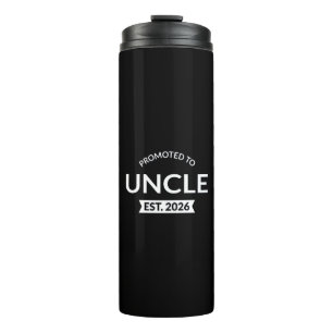Promoted To Uncle Est. 2026 II Thermal Tumbler