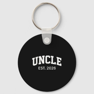 Promoted To Uncle Est 2026 Uncle To Be 1st Time Un Key Ring