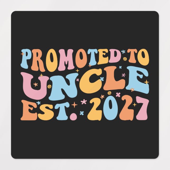 Promoted To Uncle Est 2027 New Uncle (Design 1)