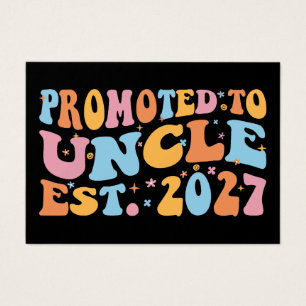 Promoted To Uncle Est 2027 New Uncle