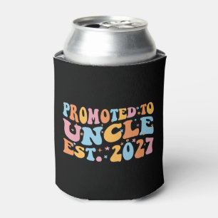 Promoted To Uncle Est 2027 New Uncle Can Cooler