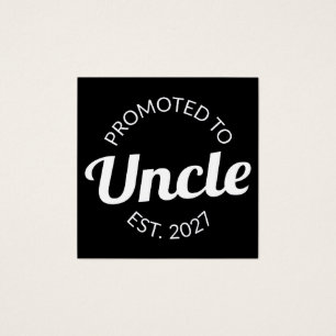Promoted To Uncle Est 2027 New Uncle I