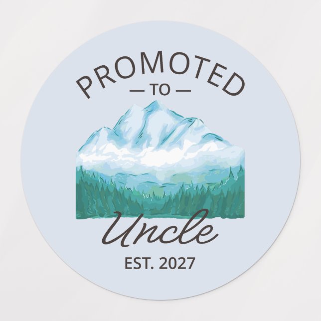 Promoted To Uncle Est 2027 New Uncle VI (Design 1)