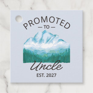 Promoted To Uncle Est 2027 New Uncle VI Favour Tags