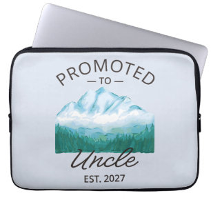Promoted To Uncle Est 2027 New Uncle VI Laptop Sleeve