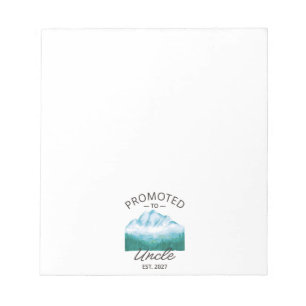 Promoted To Uncle Est 2027 New Uncle VI Notepad